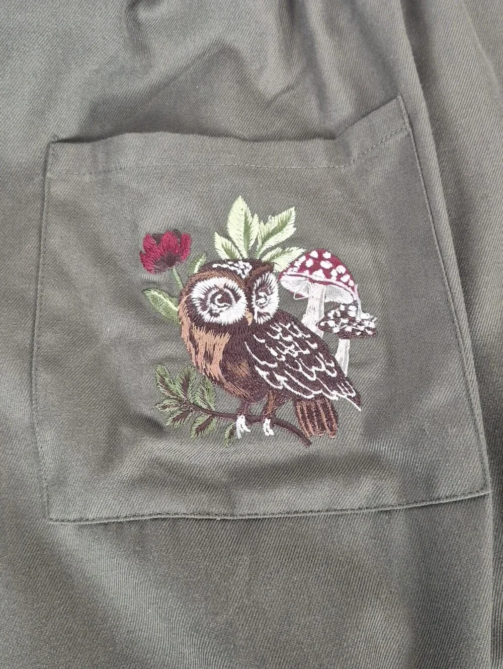 Hot Topic Thorn & Fable Woodland Embroidered Midaxi Skirtall - Size XL (Jr.) / M